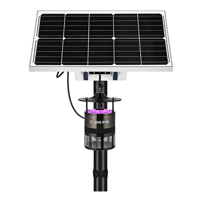 迈斯翠户外太阳能灭蚊灯家用庭院花园室室外吸入式捕蚊器疾控用
