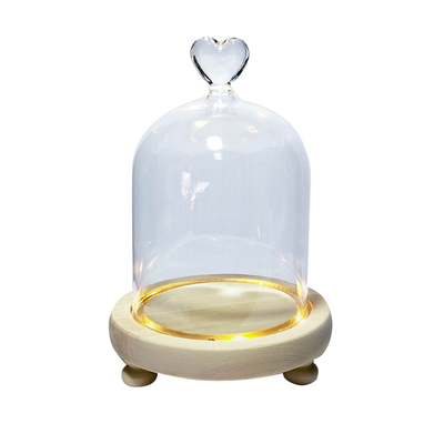 手工摆件玻璃罩积木防尘罩子