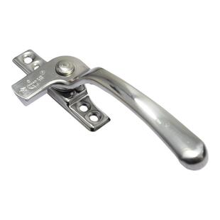 金锚不锈钢50平开窗执手外开窗锁拉手铝合金玻璃窗拉关七字把手