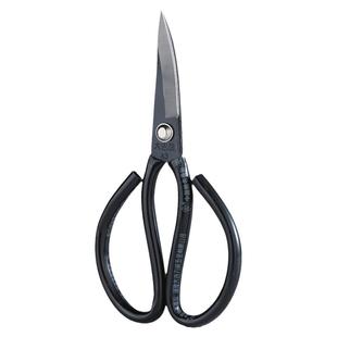 大吉星弯头剪皮革工业用剪刀碳钢大号软管翘头民用剪绒花橡胶修边