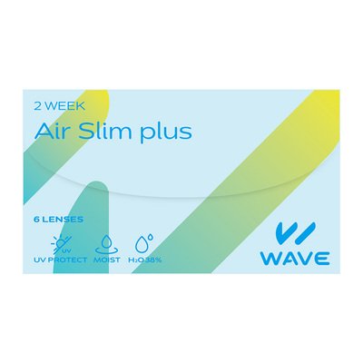 2周抛划算WAVE隐形眼镜水凝胶双周抛6片/盒省钱推荐