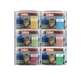 K9Natural全价猫主食罐头170g*6新西兰进口