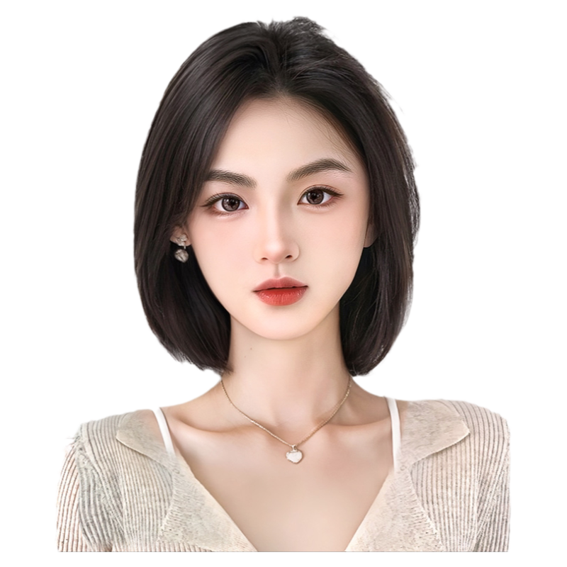 天空树双递针假发女片头顶全真发