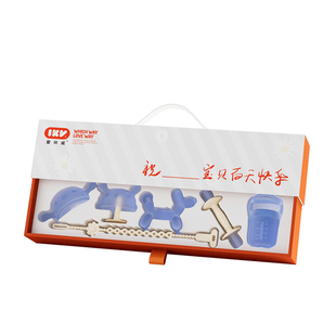 IKV 婴儿牙胶小月龄防吃手口欲期安抚咬咬胶新生儿见面礼物百天礼