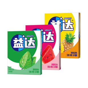 益达口香糖木糖醇咀嚼口气清新糖果携带散装泡泡糖零食