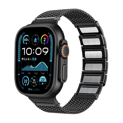 匠戴适用iwatch金属编织磁吸表带