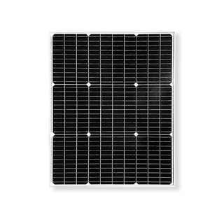 单晶12V太阳能发电板100W家用200W光伏电池充电板太阳能板24V300W