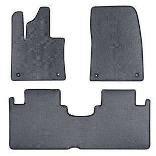 舒马赫适用于极氪001汽车脚垫009脚垫7x脚垫9x科技纤维汽车脚垫