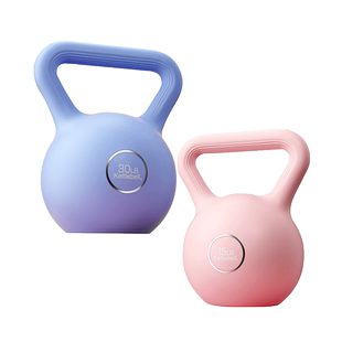 壶铃女士健身家用减肥练翘臀男士提壶哑铃塑形深蹲训练器材小体积