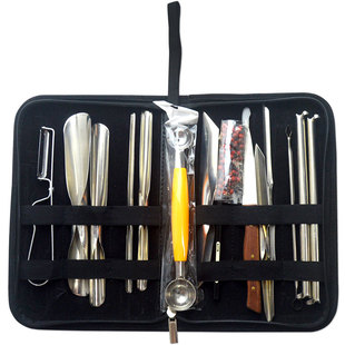 厨房食品雕刻刀套装厨师雕花水果雕花刀主刀拉线工具全套雕刻主刀