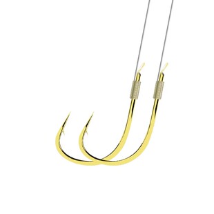 柳根专用鱼钩绑好成品金海夕子线双钩有倒刺袖钩小鱼钩鲫鱼白条