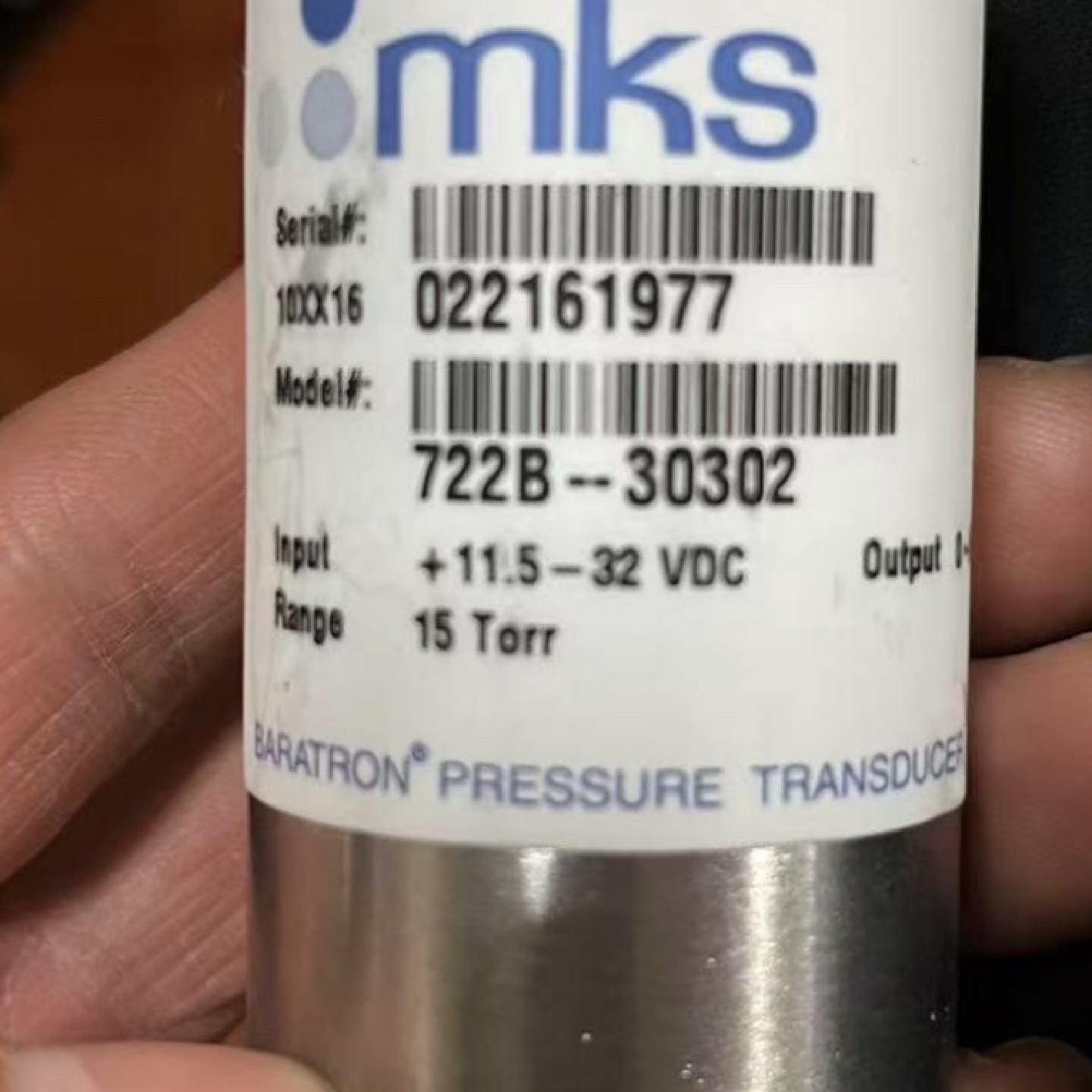 MKS 722B-30302 BARATRON压力传感器，全&mdash;议价