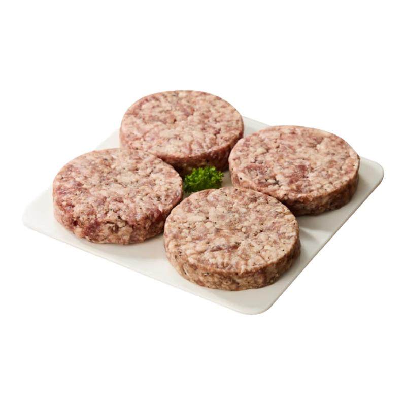 【万威客】汉堡牛肉饼无添加谷饲