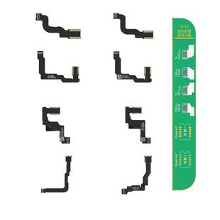 精诚V1SE前置摄像头修复排线14 17pm 16Pro 15相机不对焦卡顿白底