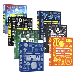 DK The Maths Biology Physics Science Business Chemistry Law Big Ideas Simply Explained数学 物理 生物 化学 科学 商业 法律