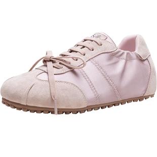 【芭蕾缪斯】百思图25秋新款芭蕾德训鞋单鞋运动女休闲鞋D3223CM5