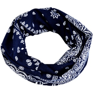 bandana西海岸匪帮嘻哈复古腰果花围脖围巾遮面防风面罩男女潮ins