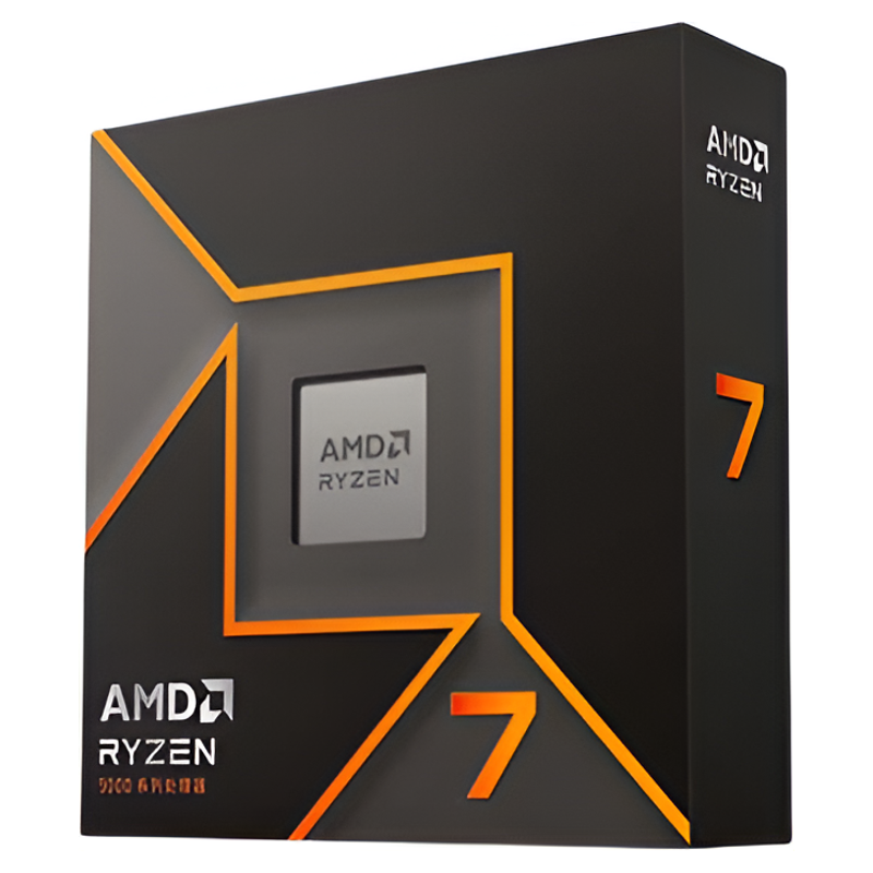 AMD锐龙7 9700X处理器(R7) 8核16线程加速频率至高 5.5GHz盒装CPU