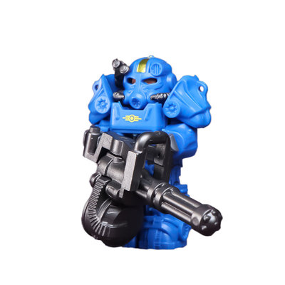 原创积木T60动力机甲人仔玩具