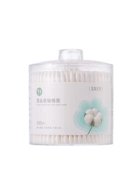 三福 宜简宜然纸轴棉签300支 515433