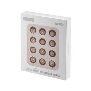 CHEFMADE学厨可露丽模具12连杯面包烤盘蛋糕模法式卡纳蕾烘焙工具