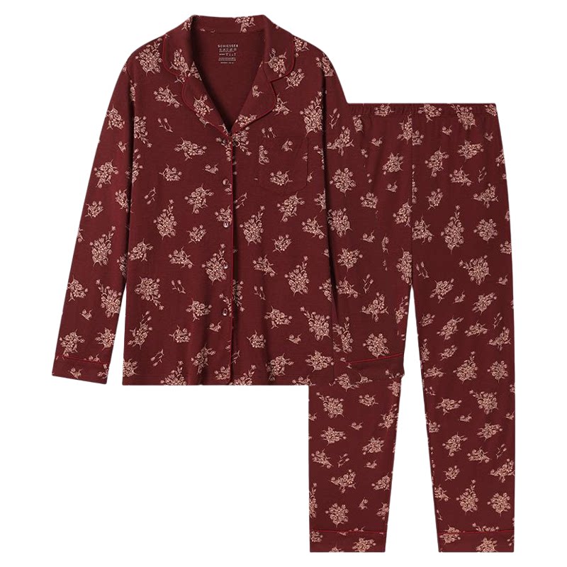 舒雅女士棉莫代尔家居服套装
