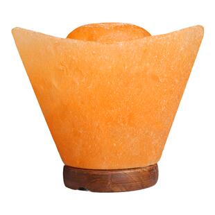 盐灯喜马拉雅水晶盐灯大元宝造型灯客厅卧室氛围灯伴睡助眠小夜灯