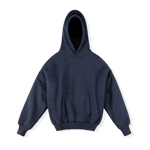 IDLT 高品质 双层廓形帽衫 加厚重磅落肩卫衣 基础款 潮 街头男女