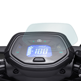 适用雅马哈福颖125仪表膜雅马哈福颖踏板摩托车仪表贴膜FORCE X液晶表盘保护膜JYM125T-2A电动显示屏非钢化膜