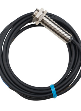 IP67常闭圆柱型接近开关M8M12M18M30三线24v传感器NPN限位开关PNP