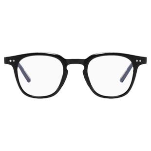 顽童大人同款透明灰色眼镜框新复古日系小红书方形小脸素颜眼镜