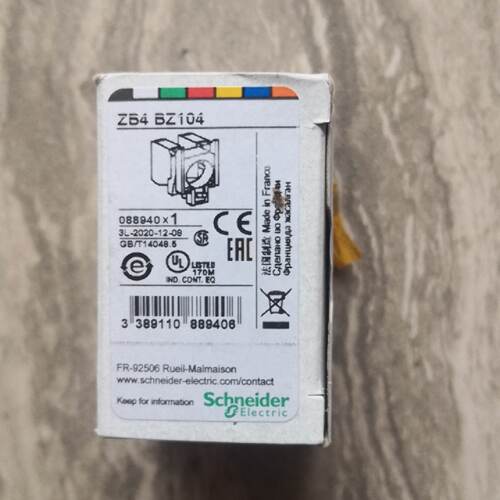 议价施耐德进口金属按钮基座触点 ZB4BZ104 全新原装现货实价可以