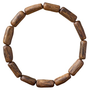 庆祥泰天然奇楠沉香手串正品旗舰店官方女款男士檀木质念珠手链