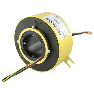 默孚龙旋转导电滑环内孔40 50mm外径119mm集电环集流环8 10 12路