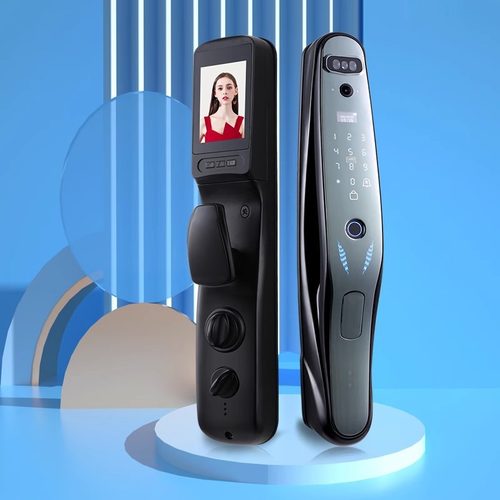 3D人脸识别指纹锁家用防盗门智能门锁猫眼可视电子密码锁入户门