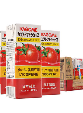 日本进口kagome可果美混合番茄汁
