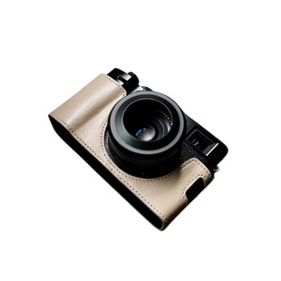 cam-in富士X100VI相机皮套X100V半套保护套复古相机包配件底座