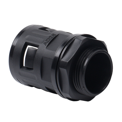 高档塑料波纹管PA尼龙快插式接头