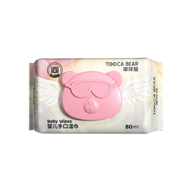 嘟咔熊婴儿手口湿巾一箱10大包