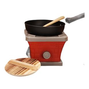 活石迷你小厨房真煮全套装真实版厨餐具网红儿童做饭厨房女孩玩具