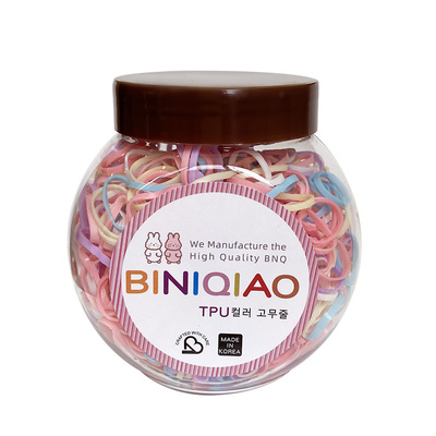 加量罐装儿童不伤发皮筋头绳