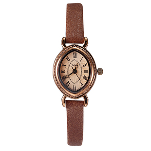 聚利时手表女士小众轻奢复古2025新款小巧气质ins风女款石英女表