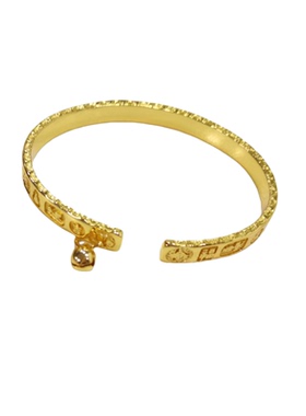 手工开口吉言手镯情人节礼物