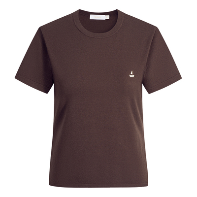 Navigare圆领套头短袖针织T恤