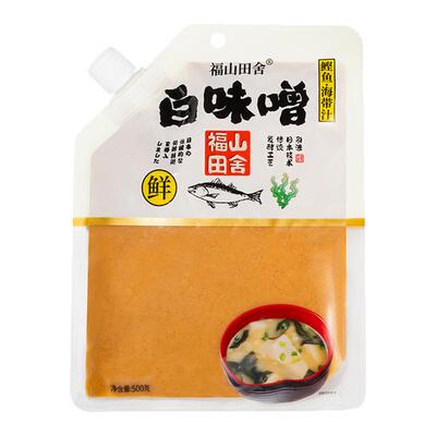 福山田舍日式白味增酱袋装500g