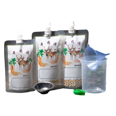 华延密封一次性自封吸嘴中药袋