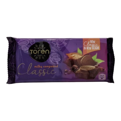 经典牛奶复合巧克力100g排块女友