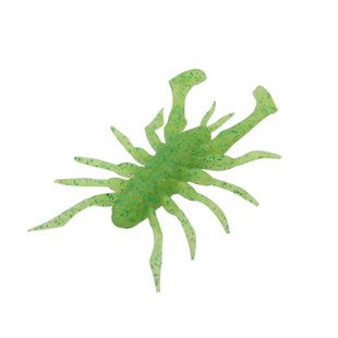 日本进口JACKALL多足虫RV-BUG竞技水蜘蛛高比重沉水软虫路亚假饵