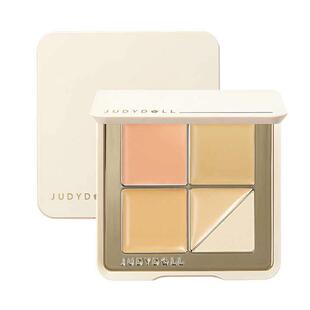 Judydoll橘朵五色遮瑕盘扒脸滋润遮盖黑眼圈学生女修容官方正品