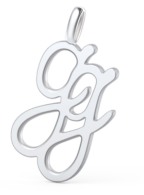 高以翔GG项链坠足银999优惠品女